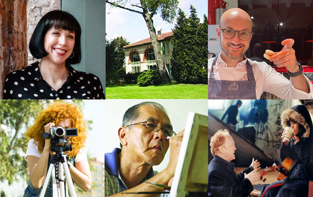 Katherine Clements, Remi Touja and Mike Batt